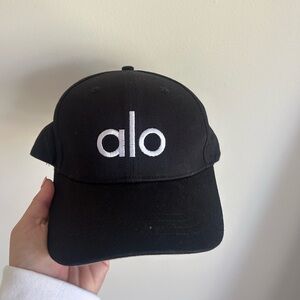 Alo Black Baseball Cap